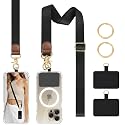TiMOVO Phone Lanyard Crossbody Wrist Strap, Adjustable Anti-Theft Phone Strap for All Phone Case, Universal Cell Phone Neck lanyard for Women and Men