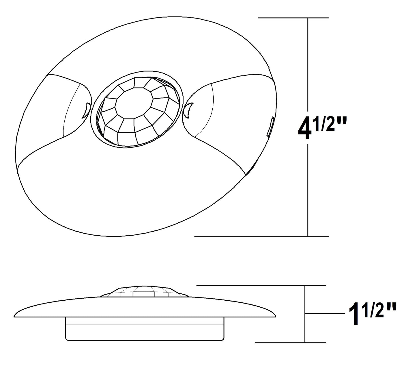 NICOR Lighting COS360LWH Home-Security-Systems