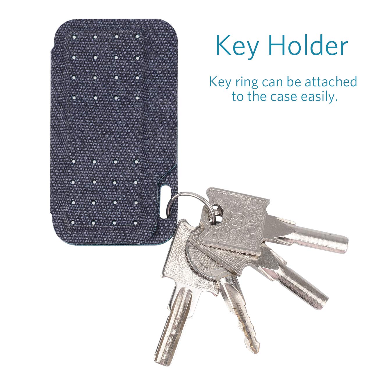 CoBak Carrying case for Kardia Mobile EKG Monitor - Travel Kardia Case Fits in Pocket, Features Magnetic Closure to Keep Kardia Device Safe On The Go