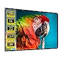 Projector Screen, 100 inch Movie Projector Screen16:9 Foldable Portable Projector Screens for Home Theater, Outdoor, Indoor Party, Office, Weding