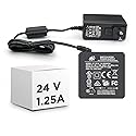 Plustek Power Adapter 24V 1.25A for OpticPro A320L,OpticBook A300 Plus,SmartOffice PS506U, PS3140U, PS3180U use