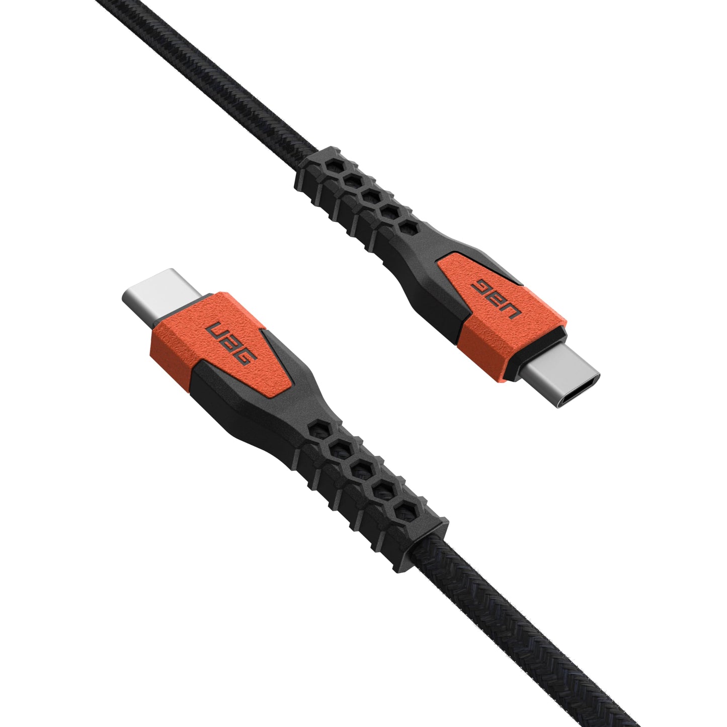 URBAN ARMOR GEAR UAG Rugged Kelvar Core USB-C to USB-C Cable 5ft/1.5m 60W Power Delivery PD Reinforced Fast Charging Cable for iPhone 17, MacBook