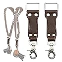 C Coiro Extra Attachments Single and Dual Camera Harness for Camera Bag, Sling Bag, Pouch, Lens Case Perfect Photography Accessories for Leather
