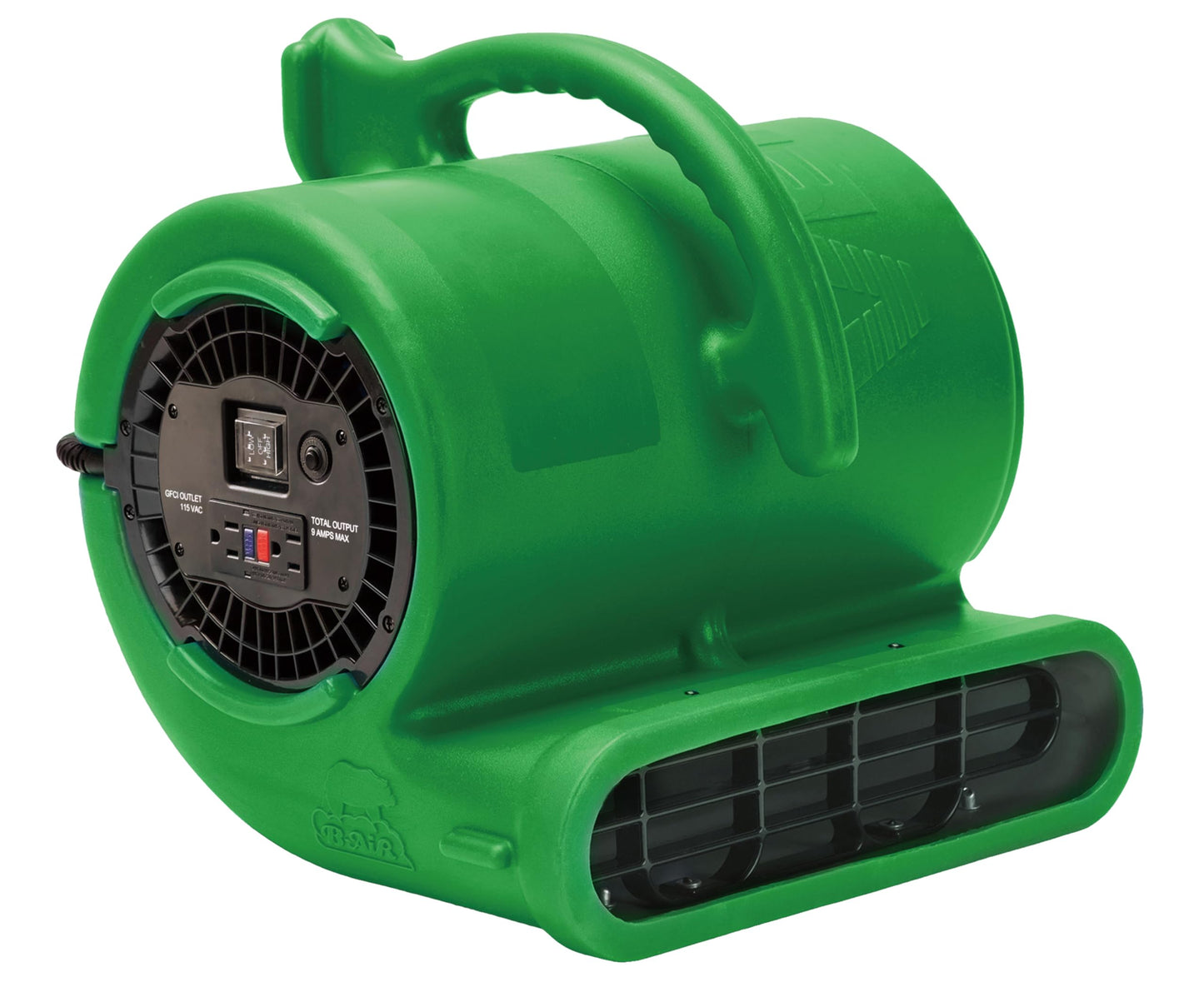 B-Air VPX34 1/3 HP Air Mover Commercial Floor Fan, Daisy Chainable, Stackable, 2 Speeds, 3 Drying Angles, 2.9 Amp Draw, for Water Damage Restoration