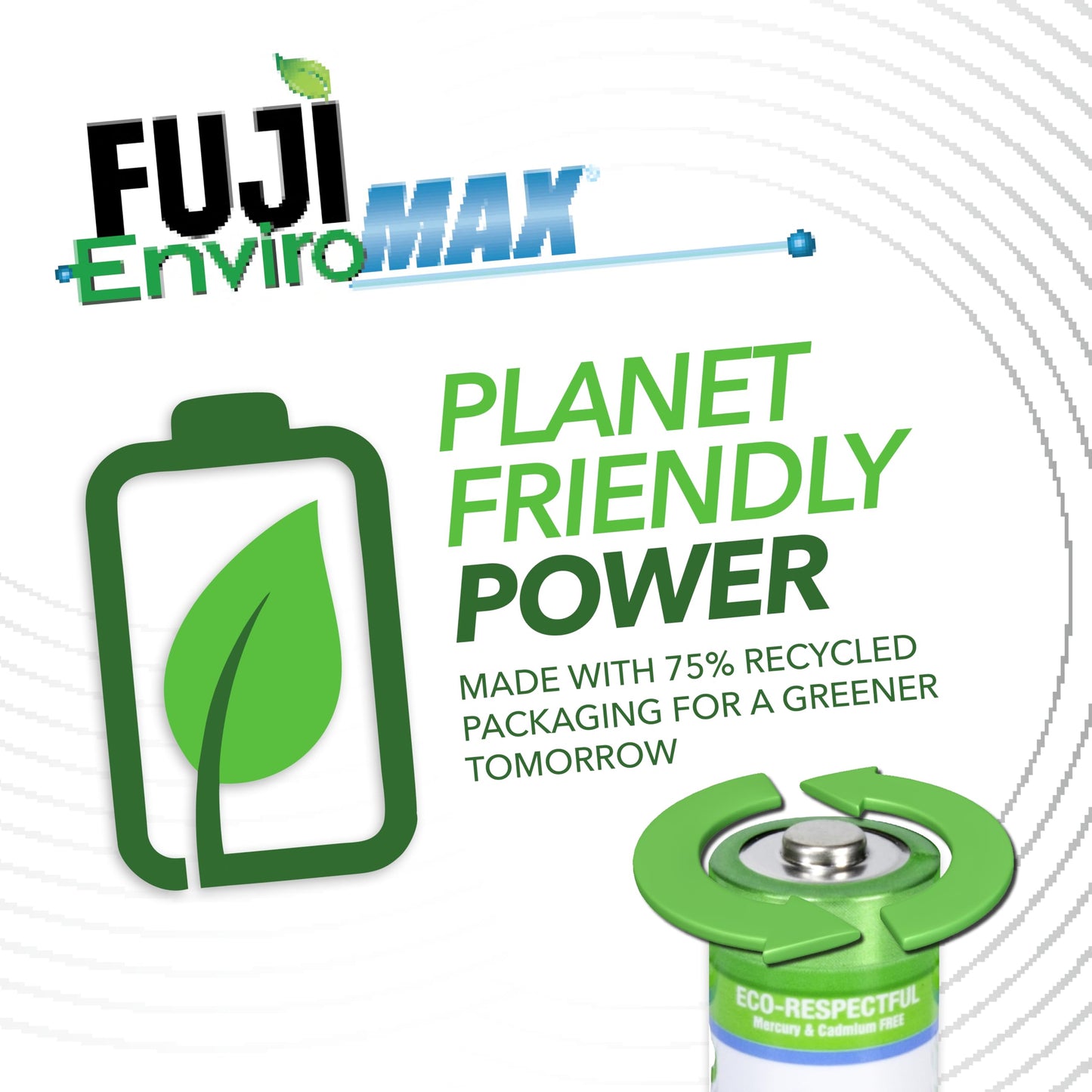 Fuji Batteries4300SP48 Enviromax AA Digital Alkaline Batteries (48 Pk)