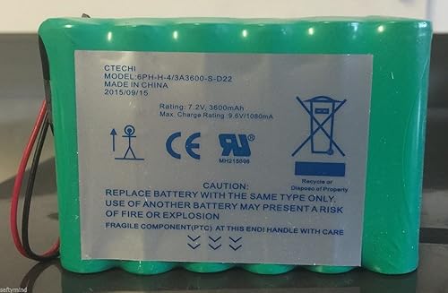 DSC IMPASSA 9057 Battery 6PH-H-4/3A3600-S-D22 7.2 V 3600mAh, 2015
