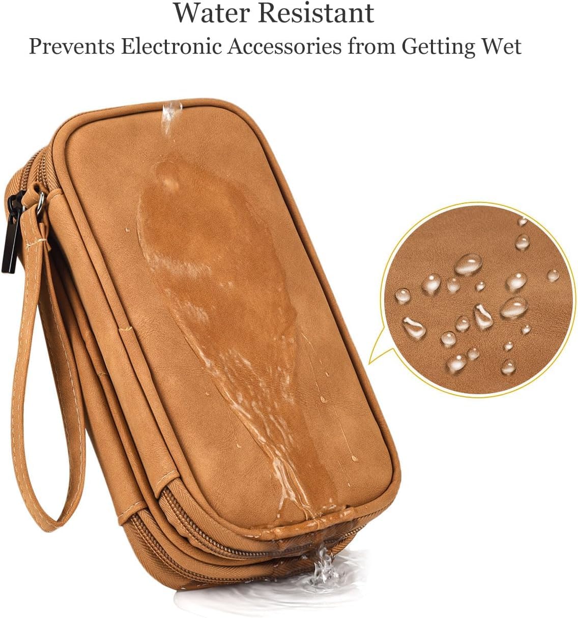 Electronic Organizer Travel Cable Accessories Case, Electronic Organizer Bag, Waterproof Electronic Accessories Organizer Case for Power Bank