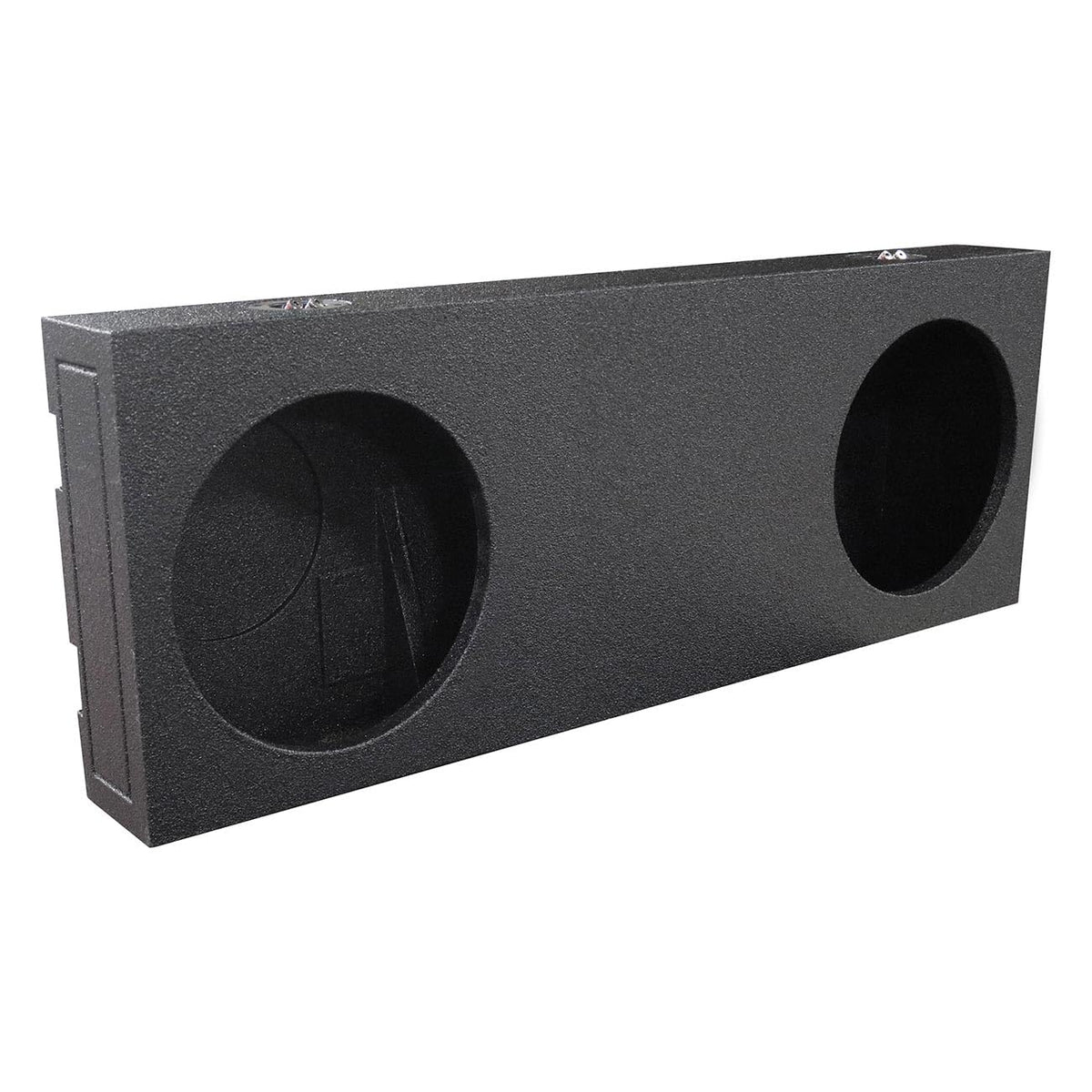 Q Power Dual 12"" UNDERSEAT UPFIRE SUB Enclosure Box for 2022-2024 Toyota Tundra Crew MAX