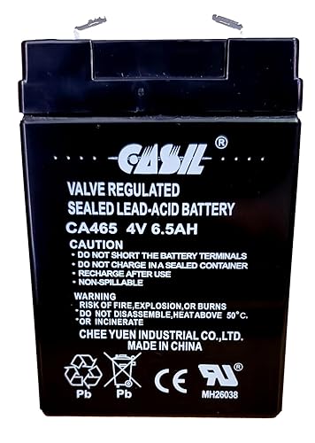 Casil CA465 4v 6.5ah Battery for Resideo Honeywell LTEM-PA LTEM-PV Advanced Modular Communicator R300-11454