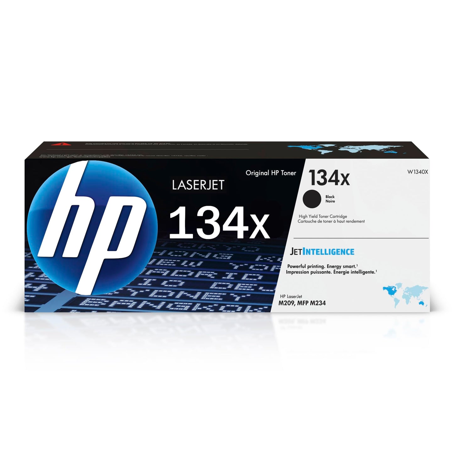 HP 134X Black High-Yield Toner Cartridge Printers | Works with LaserJet M209 Series; LaserJet MFP M234 Series | W1340X