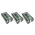 C4Labs Zebra Pico W Case - for The Raspberry Pi Pico W/Pico 2 / Pico 2W - Three Pack