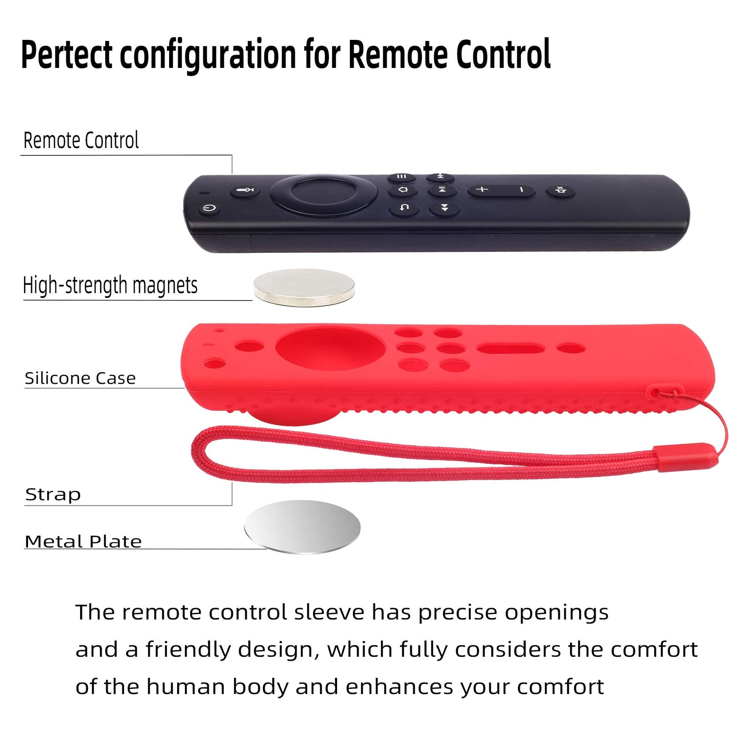Fir Stick Remote Cover F Stick TV firesticksticktv Remote Control Silicone Cover TV Remote Cover 4k Remote Cover Magnetic Silicone Remote Control Case