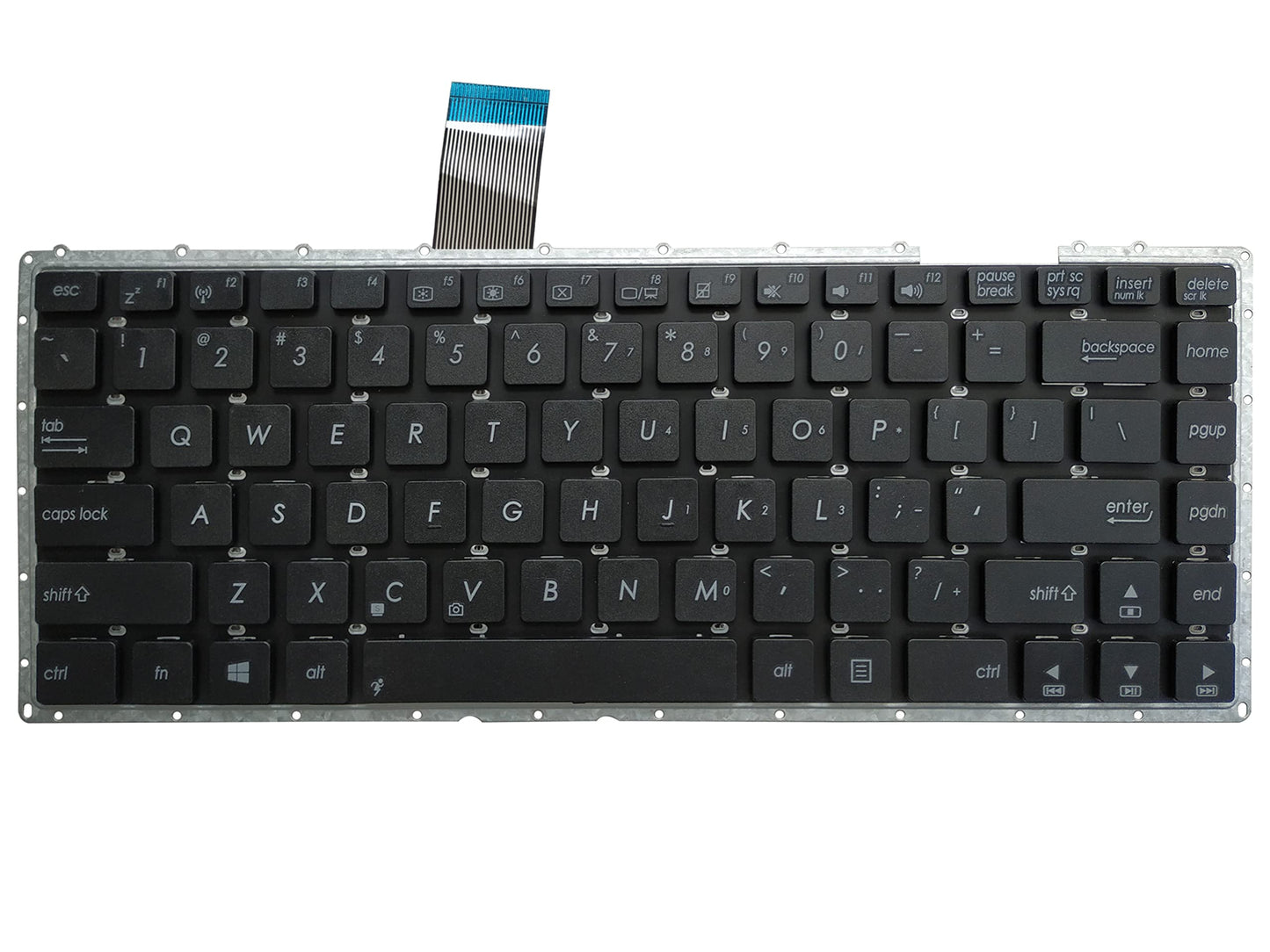 Laptop Replacement Keyboard Fit Asus X401A X401U 0KNB0-4131US00 AEXJ1U11210 US Layout