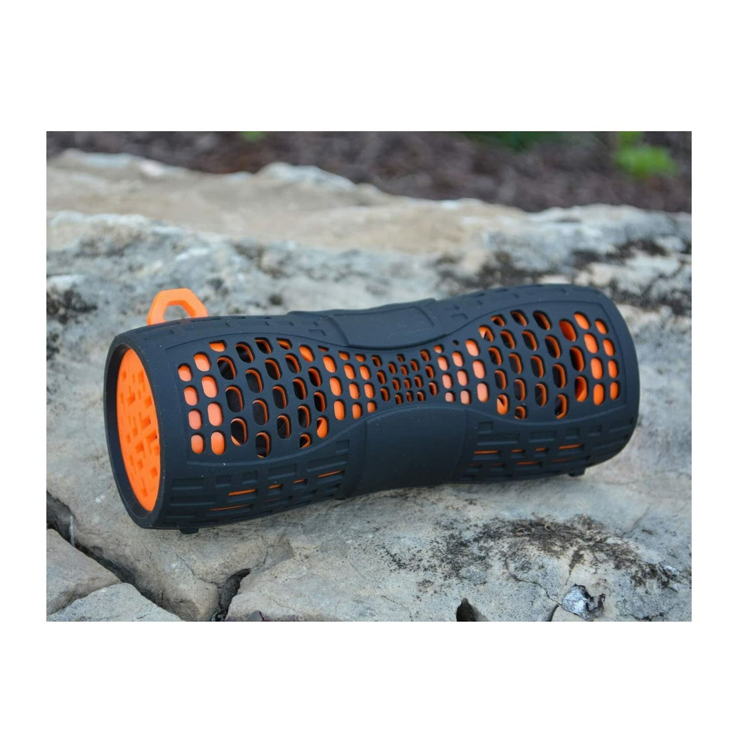 Buffalo Tools SPEAKERBH20 Waterproof Speaker - Blk/Orng, Black, orange