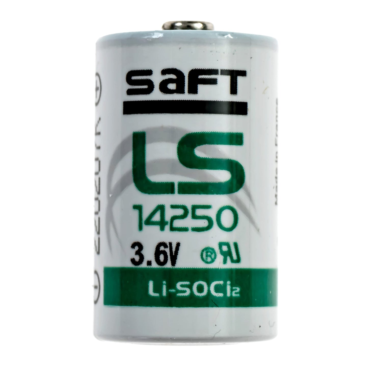 Saft LS14250 3.6V 1/2AA Lithium Battery, 3.6 Volt 1200mAh, GE Simon XT