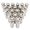 BeElion 20 PCS BNC Male Twist-on Connector for RG59 Coaxial Cable - 75 Ohm, Nickel-Plated Phosphor Bronze Housing, Brass Contacts - for CCTV Security