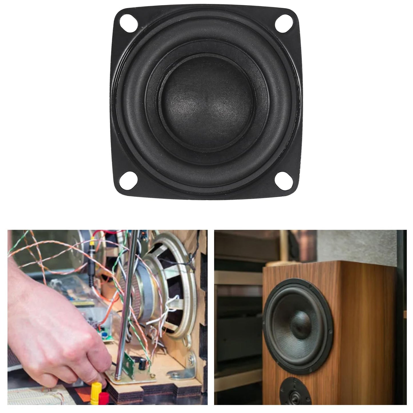 2PCS 2 Inch 4 Ohm 10W Audio Speaker 2" 4O 10W Loudspeaker for Arduino DIY