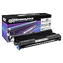 SPEEDYINKS Compatible Thermal Fax Cartridge with Rolls Replacement for Brother PC501 (Black) Compatible with the Following Brother Printer Model Fax