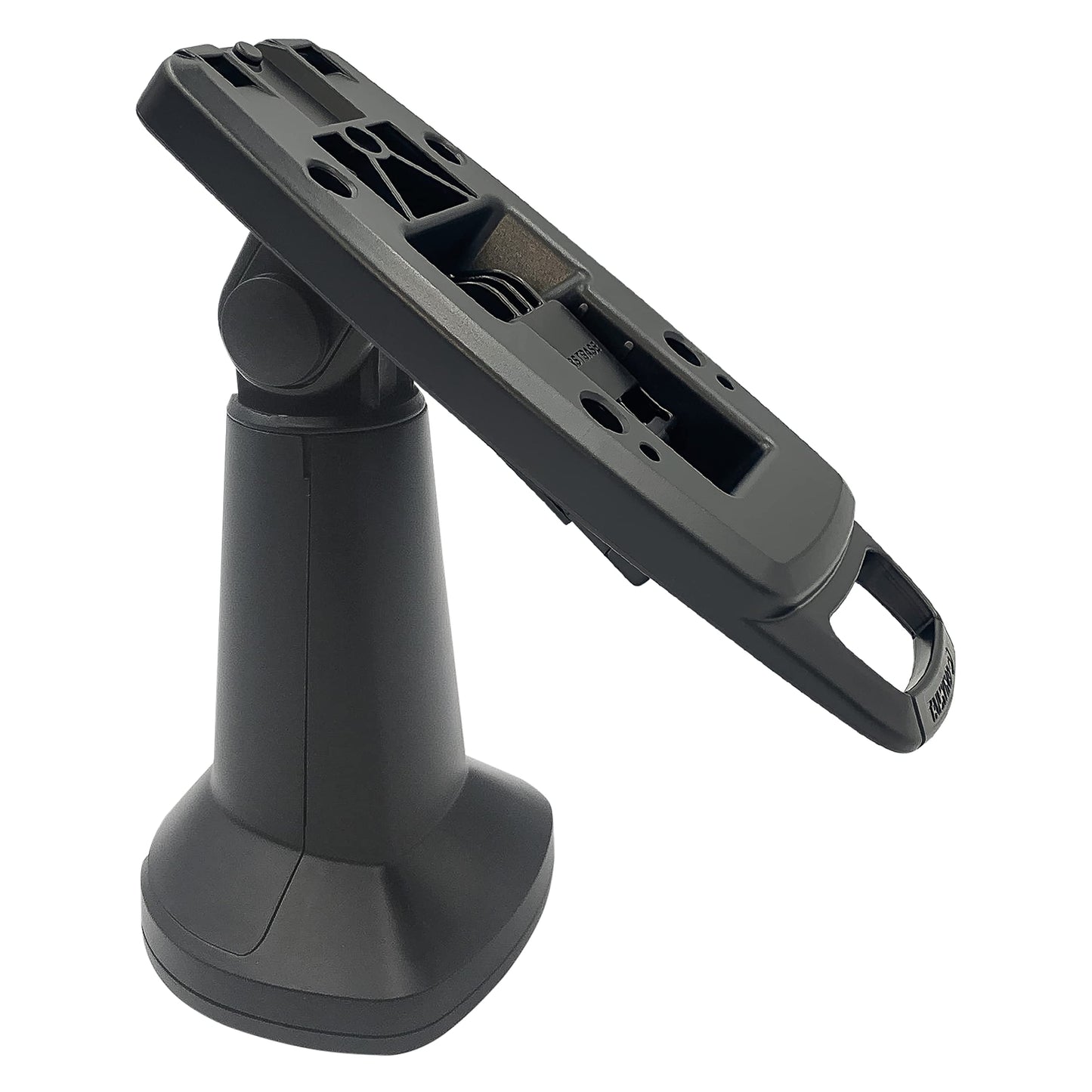 Discount Credit Card Supply ENS Tailwind Ingenico IPP 310/315/320/350 7" Latch and Lock Pole Mount Terminal Stand, Adhesive Installation, Black