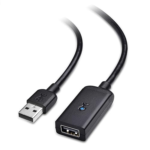 Cable Matters Active USB Extension Cable 32.8 ft / 10m (Active USB Extender Cable) for Webcam, Oculus Sensor, HTC Vive Link Box, Xbox Kinect