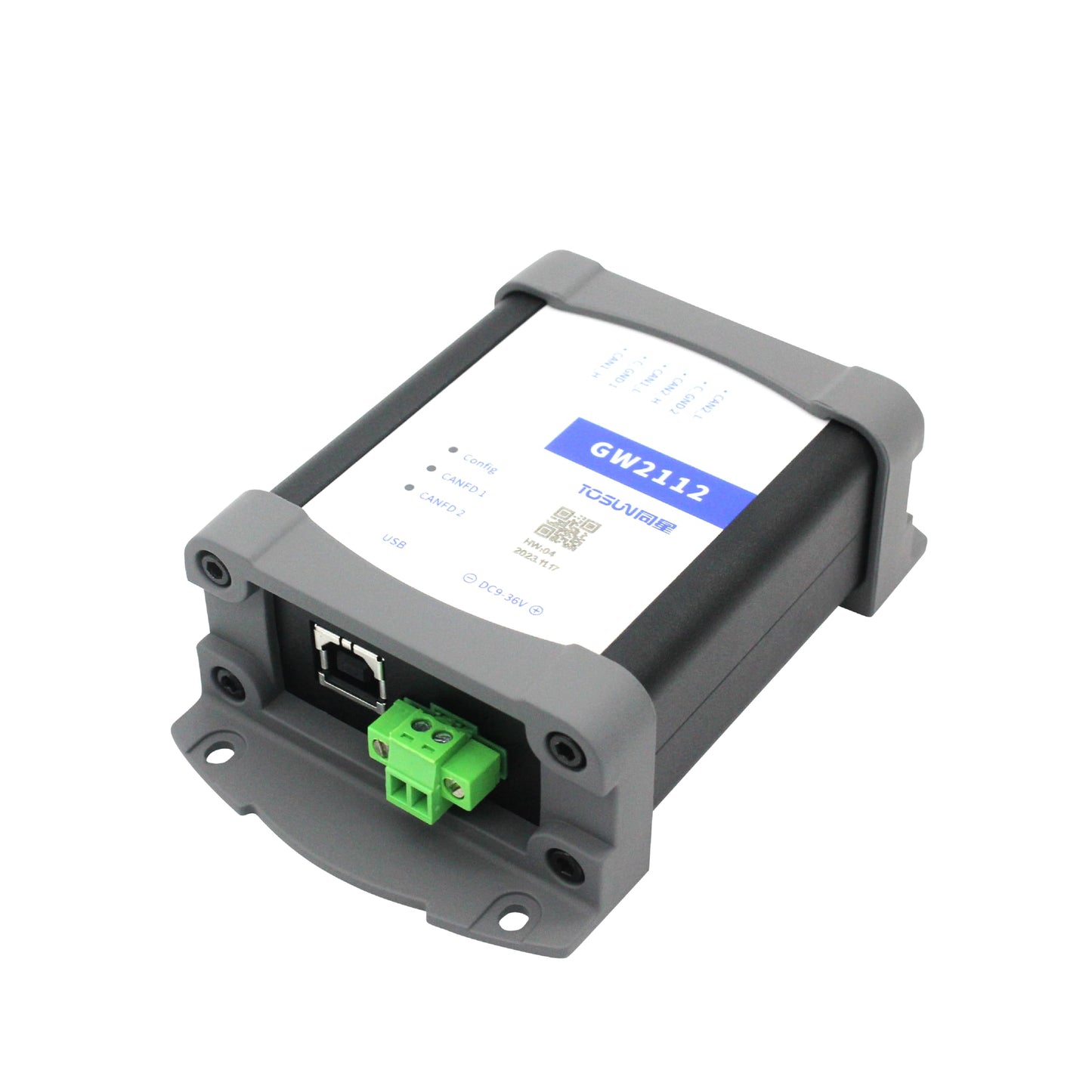 TOSUN Technology - Auto Grade - 2-Way CAN/CAN FD Gateway/Router