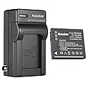 Kastar 1-Pack Battery and AC Wall Charger Replacement for Panasonic CGA-S008 CGA-S008A CGA-S008A/1B CGA-S008E CGA-S008E/1B, DMW-BCE10 DMW-BCE10E