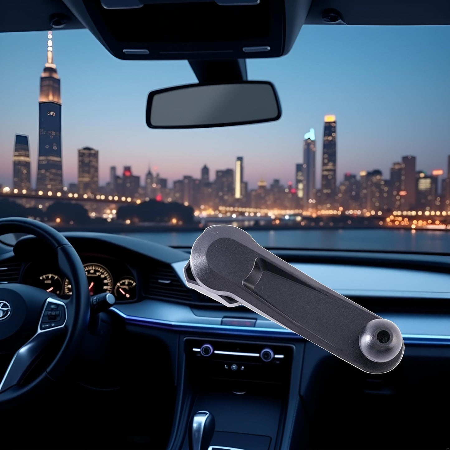 Bwexxt Black 17mm Ball Magnetic Car Phone Magnet Mount Extension Universal Smartphone Cell Stand Support Mobile,Cell Automobile Cradles Automobile