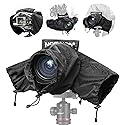 NEEWER Camera Rain Cover, Small Size Durable Nylon Raincoat Compatible with Canon Sony Nikon DSLR Mirrorless Vlog Camera & Lenses Within 200mm,