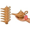 Morph Plastic Magical Wish Lamp Prop 6 Pack, Gold, One Size