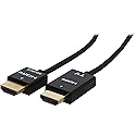 Nippon Labs HDMI-RM-10, RedMere HDMI Super Slim Cable 10-Feet 36 AWG with Ethernet Male to Male, Black