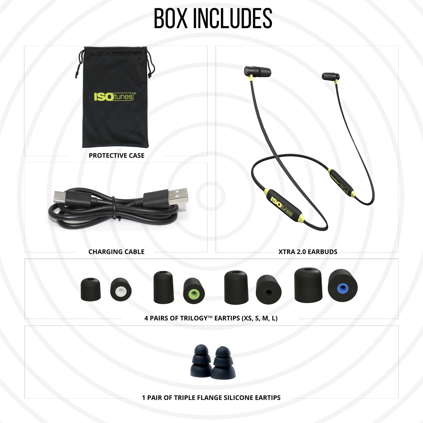 ISOtunes Xtra 2.0 Bluetooth Hearing Protection, OSHA Compliant Work Earbuds
