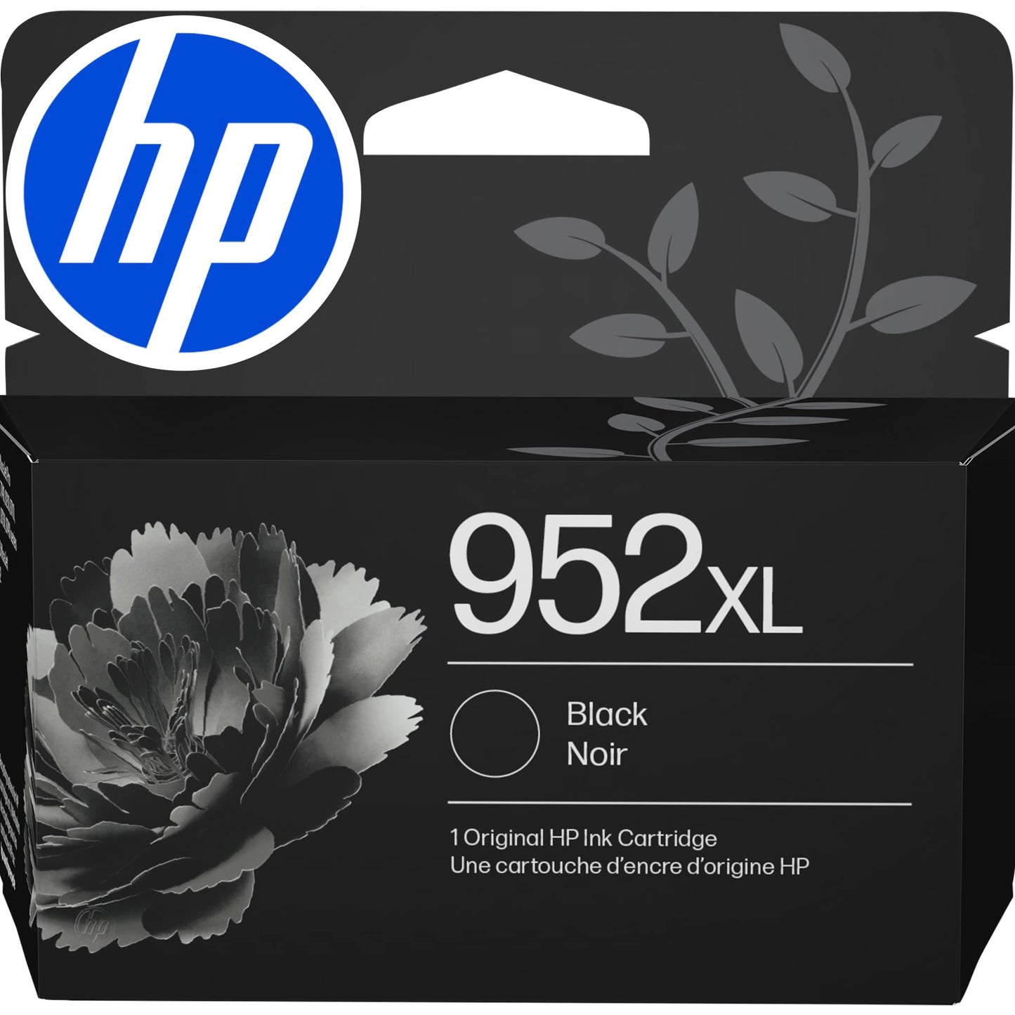 HP 952XL Black High-Yield Ink Cartridge | Works with OfficeJet 8702, Pro 7720, 7740, 8210, 8710, 8720, 8730, 8740 Series | F6U19AN