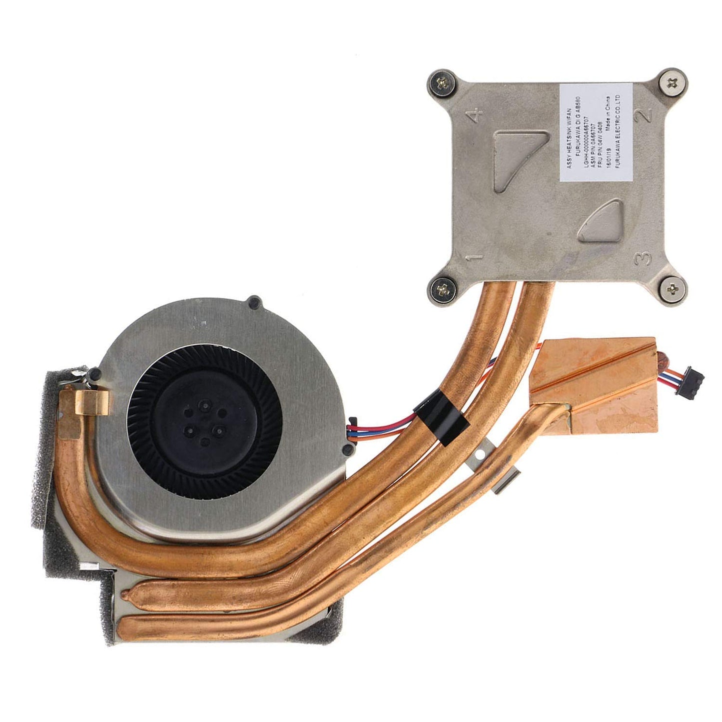 CPU Cooling Fan with Heatsink for Lenovo IBM ThinkPad T420 T420i 04W0408 UDQFVZR01FFD 04W0410 04W0628