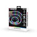 Monster 6.5 ft Multi-Color Flow Technology Neon-LED Strip, Strong Shape-it Material, Xtreme Easy Installation
