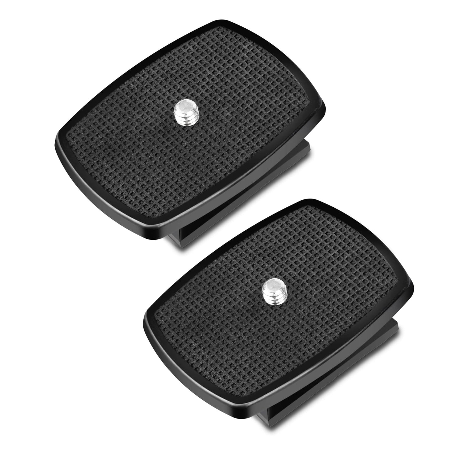 2 Pack 43mm Tripod Quick Release Plate Camera Mounting Adapter with 1/4'' Screw for Universal Tripod