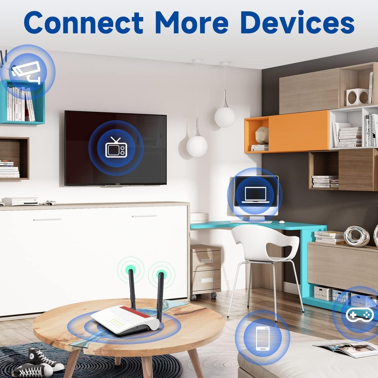 Bingfu Dual Band WiFi 2.4GHz 5GHz 5.8GHz 8dBi RP-SMA Male Antenna 20cm 8 inch RG178 Cable 4-Pack for WiFi Router Wireless Mini PCI Express PCIE