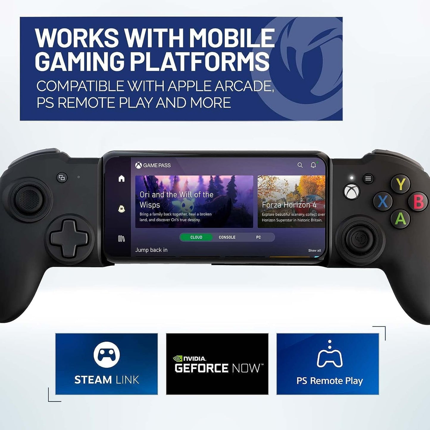 RIG Nacon MG-X PRO for Android - Wireless Mobile Gaming Controller, Andriod (Renewed)
