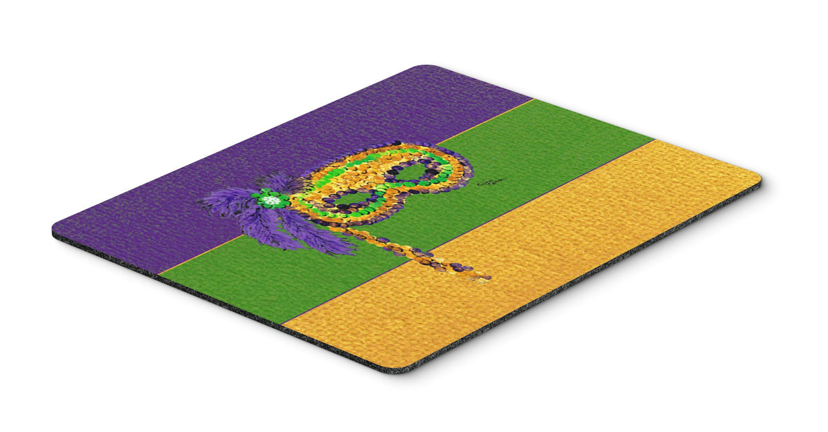 Caroline's Treasures 8384MP Mardi Gras Mouse Pad, Hot Pad or Trivet for Home Office Gaming Working Computers Laptop Mouse Mat,Washable Large Mousepad