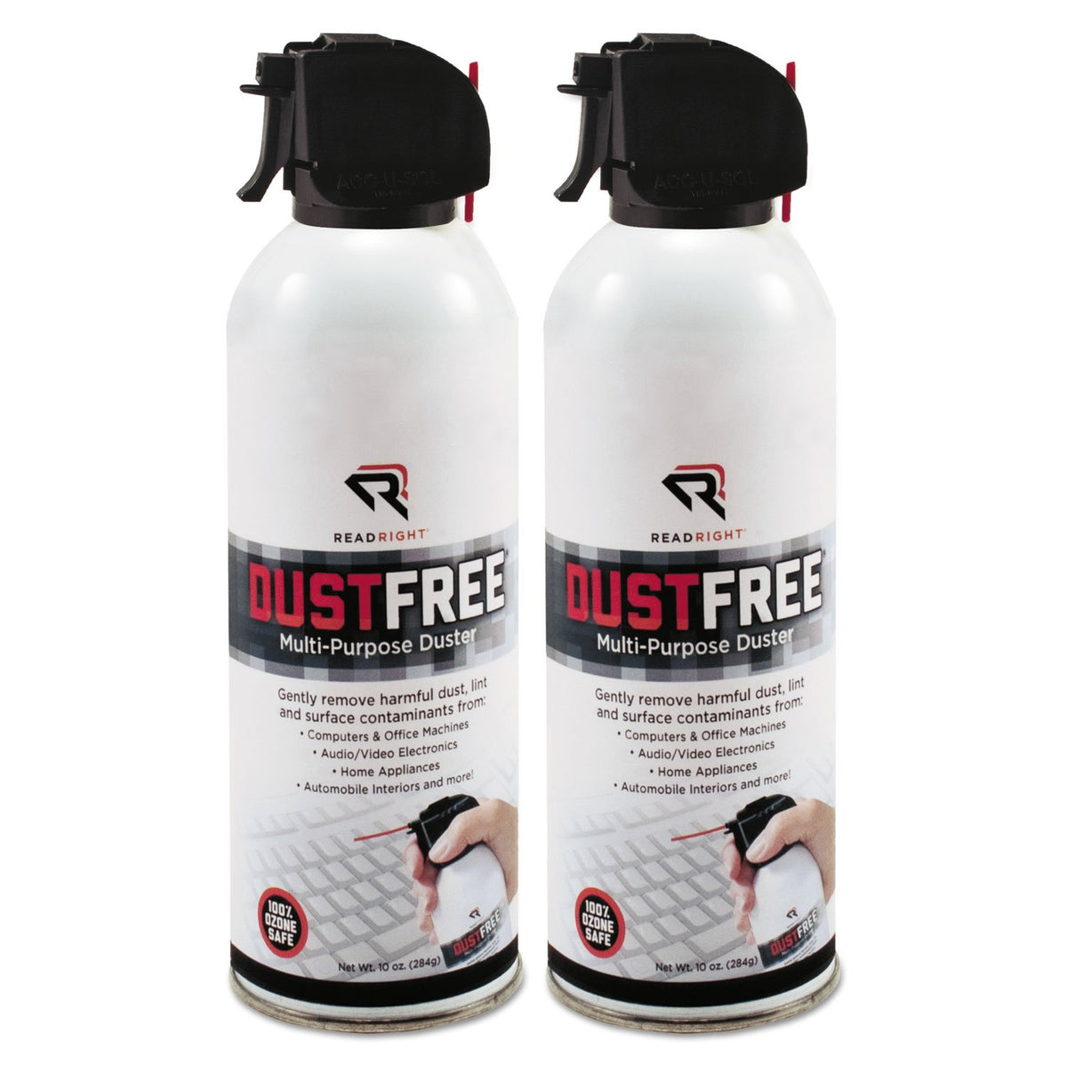 Read Right RR3722 DustFree Multipurpose Duster 2 10oz Cans/Pack