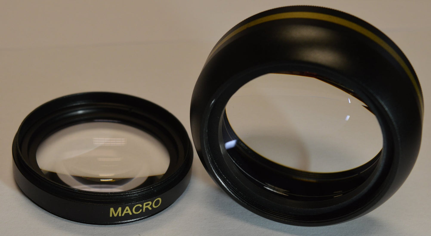 Socko 52MM 0.43X Wide Angle HD Lens with Macro for NIKON D5300 D5200 D5100 D5000 D3300 D3200 D3100 D3000 D7100 D7000 DSLR Cameras and SSD Microfiber