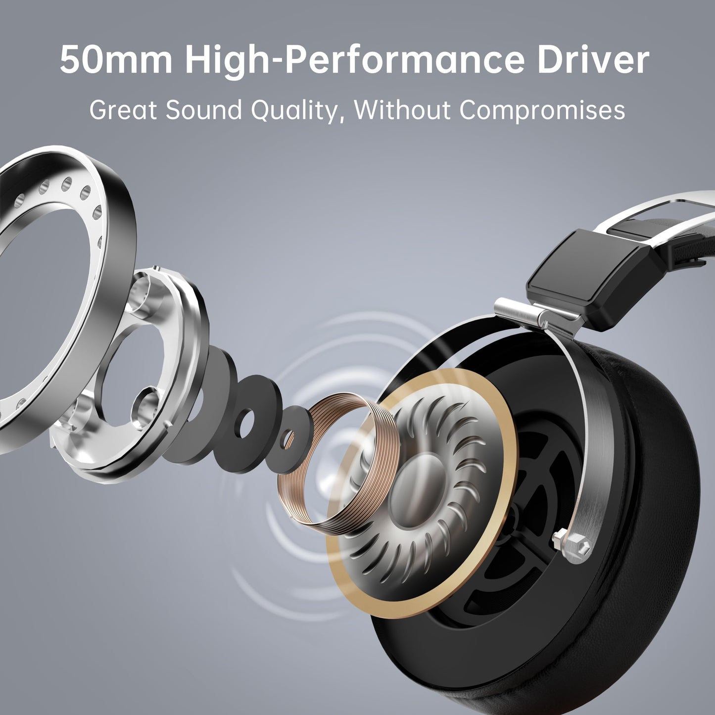 SEJJ Wired Studio Headphones with 32?, Professional Over-Ear Monitor Headset for Recording Mixing DJ Podcast Audiophile, Detachable Cables