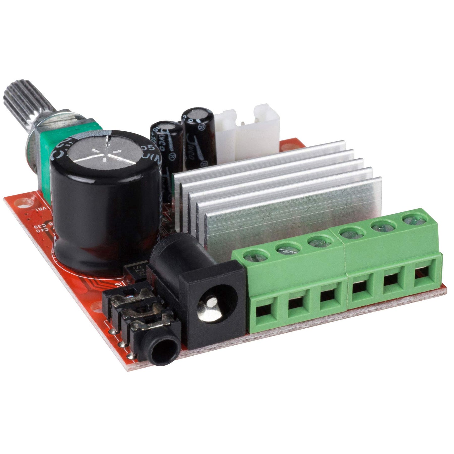 Parts Express 2.1 Hi-Fi Class D Audio Amplifier Board 2 x 15W + 30W 10-18 VDC