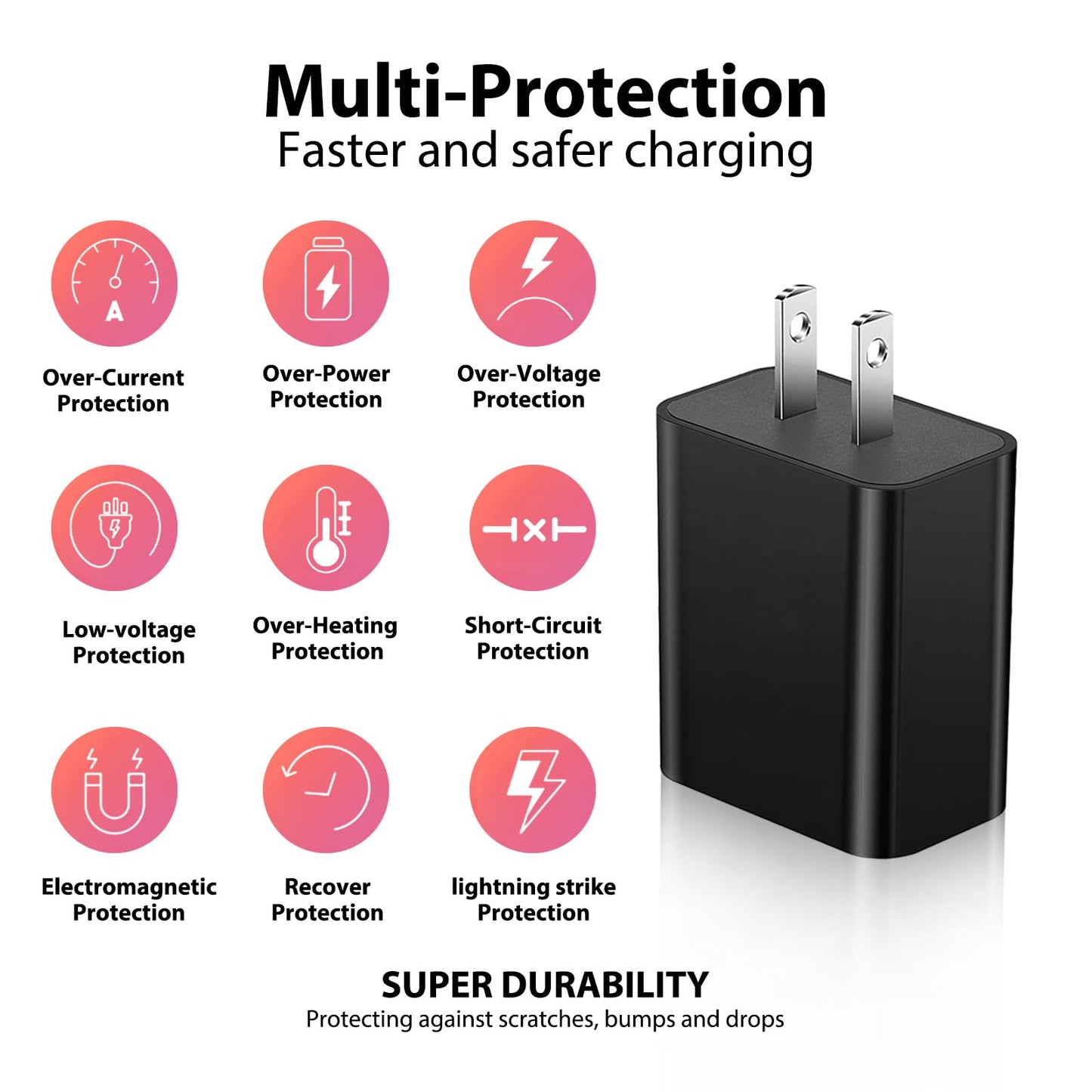 QKCOK 5V USB Wall Charger Adapter Block for Philips Norelco Shaver 2400 3600 3900, Philips Multigroom Series 5000 7000, OneBlade QP2724 Electric