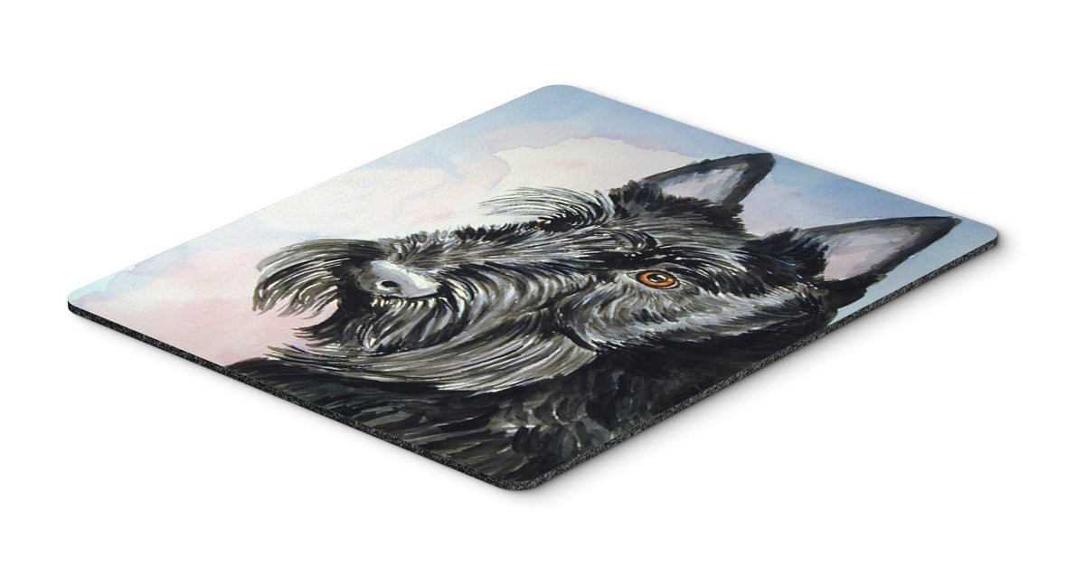 Caroline's Treasures 7047MP Scottish Terrier Mouse Pad, Hot Pad or Trivet for Home Office Gaming Working Computers Laptop Mouse Mat,Washable Large