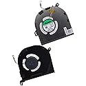 Deal4GO CPU Cooling Fan 09RK6 009RK6 w/Graphics GPU Fan DJH35 0DJH35 Replacement for Dell XPS 15 9500 9510 Precision 5550 5560
