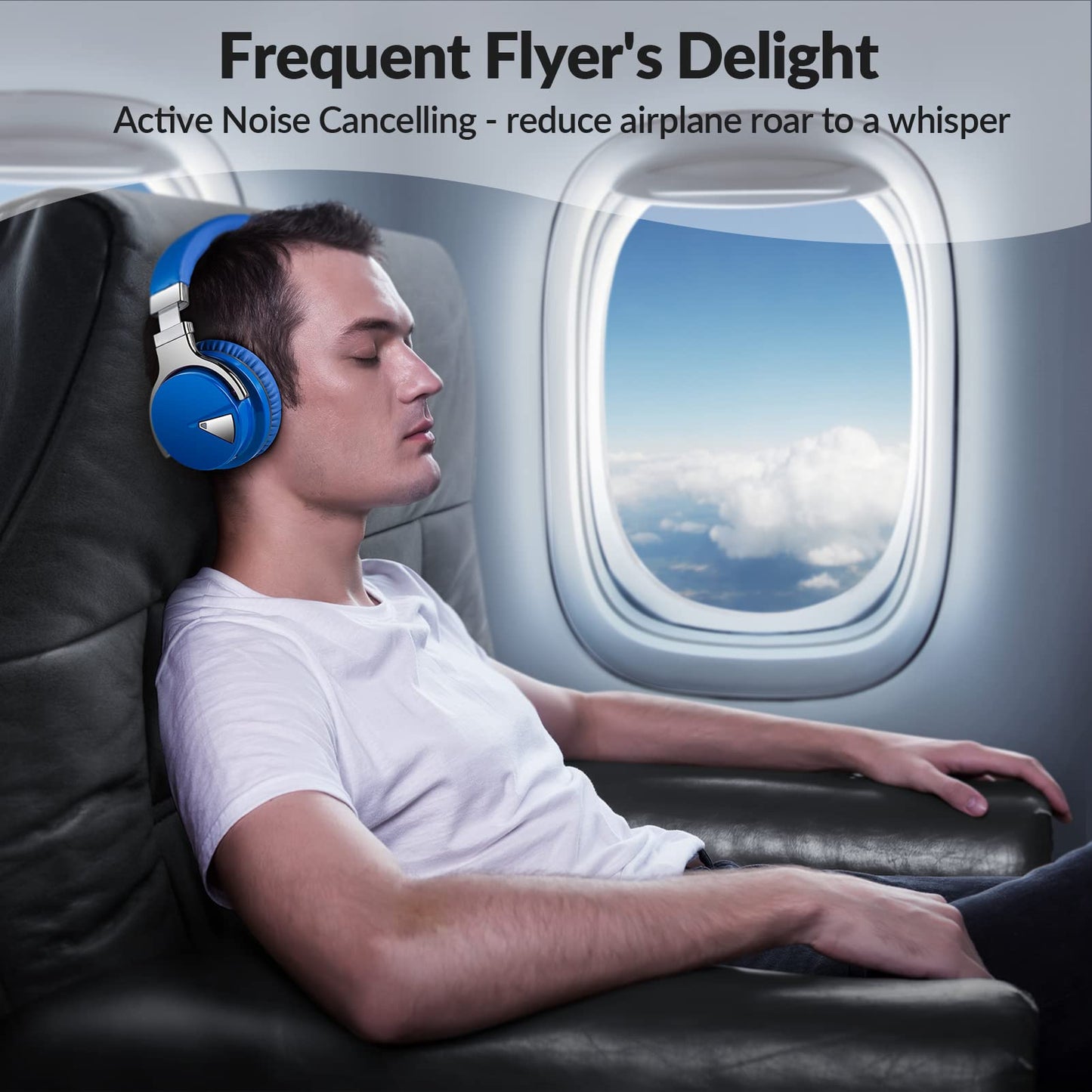 Million Sold 10 Years Classic E7 Active Noise Cancelling Headphones with Upgraded Noise Cancellation, Bluetooth Headphones Wireless with HD Sound…