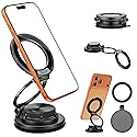 CHTXXLSZ MagSafe Car Phone Holder, Strong Suction Cup 360° Adjustable Magnetic Phone Mount for Dashboard Windshield, Universal Car Phone Stand