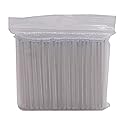 Hagietek Fiber Optic Fusion Splice Protection Sleeve Clear for Single Fiber OD2.4mm 60mm After Shrinking- 100PCS