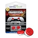 KontrolFreek FPS Freek Inferno for PlayStation 4 (PS4) and PlayStation 5 (PS5) Controller | Performance Thumbsticks | 1 High-Rise, 1 Mid-Rise |