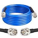 XRDS -RF 15FT SDI Cable, 3G/6G-SDI Cable BNC Digital Video Cables 75 Ohm RG59 BNC Male Cables for 3G/6G HD SDI Monitor Video Recorder Converter